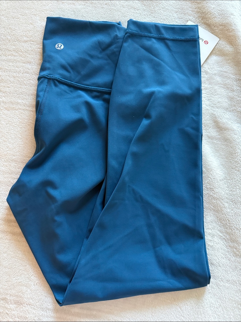 lululemon athletica Wunder Under High-Rise Leggings - Teal - Picture 2 of 4